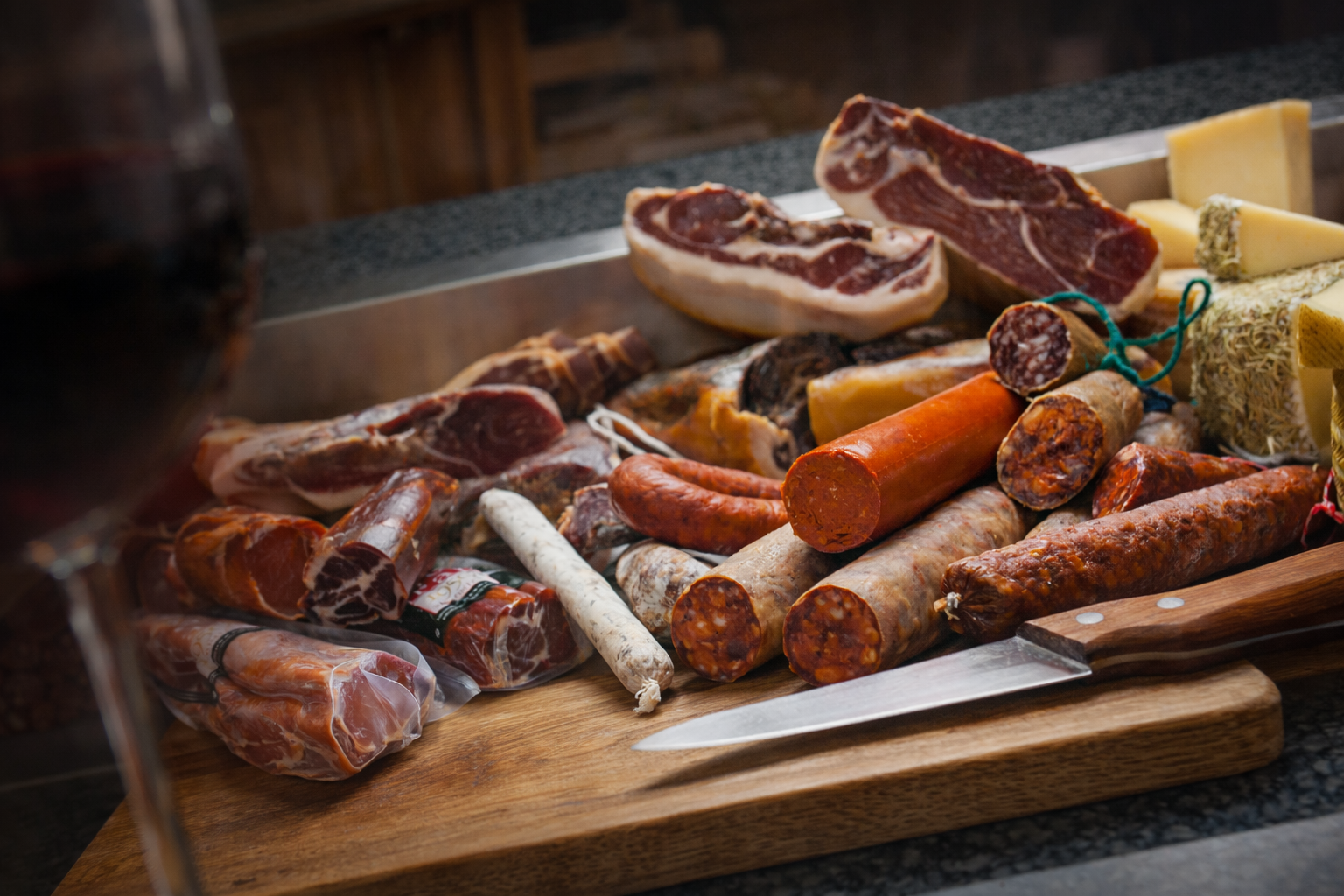 Chorizo und Jamón