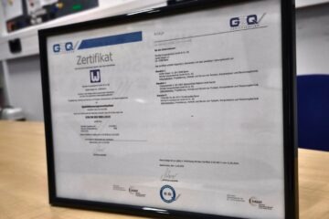 Zertifikat DIN EN ISO 9001:2015