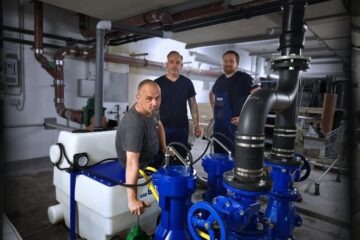 Abwasserhebeanlage KSB Compacta UZ11.450 D