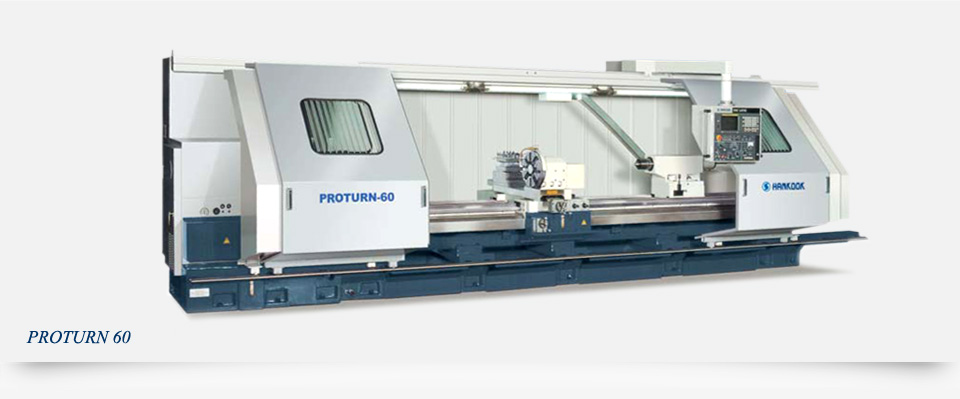 Schwere CNC-Horizontaldrehmaschine PROTURN-60/60B