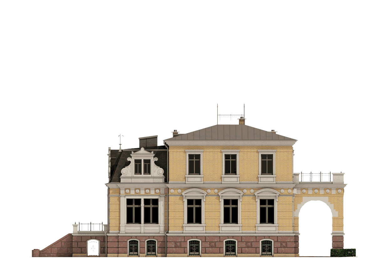 Villa Waldenburg – Architekturmodell