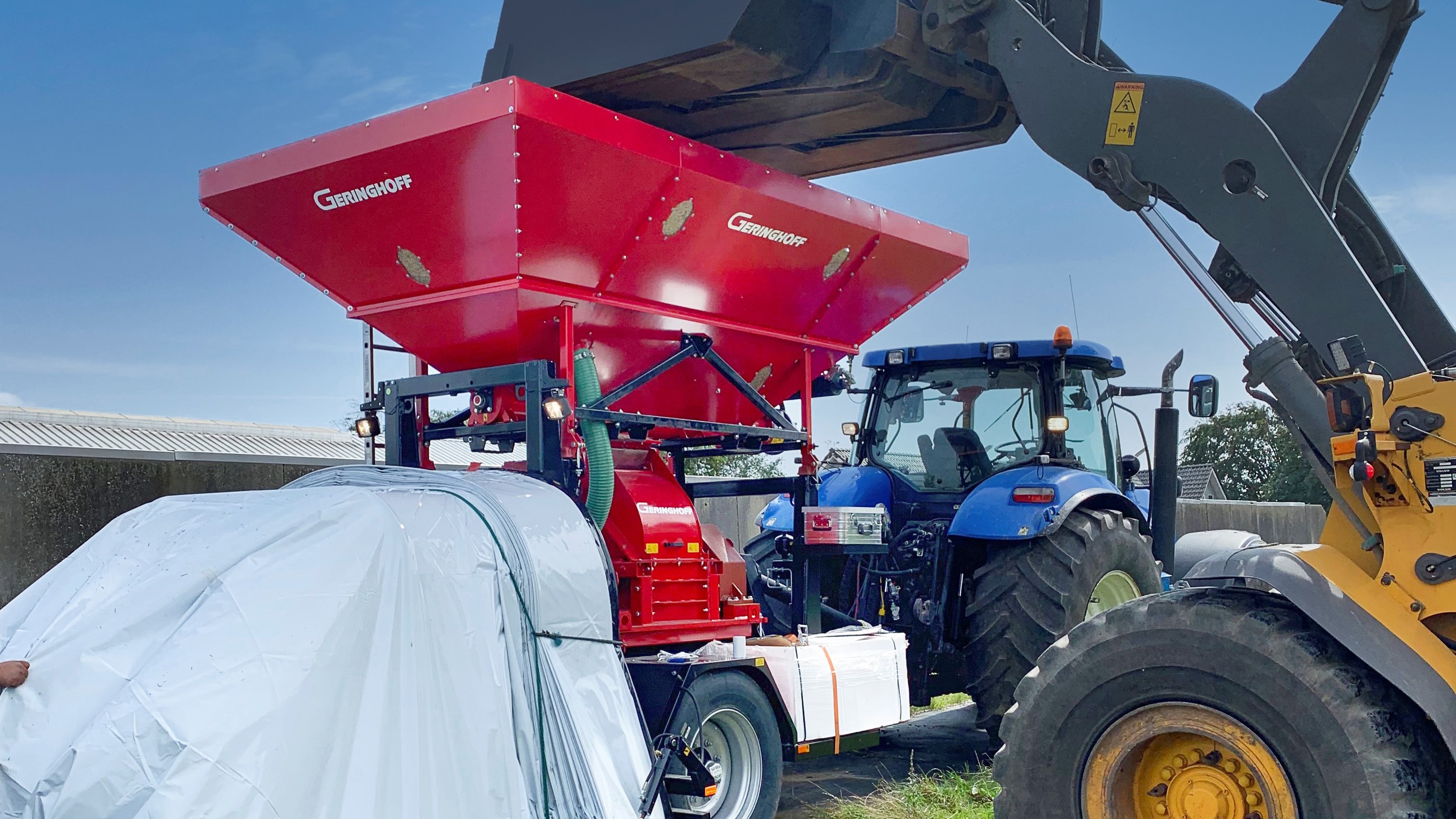 Maisstrohhäcksler / Feed Preparation
