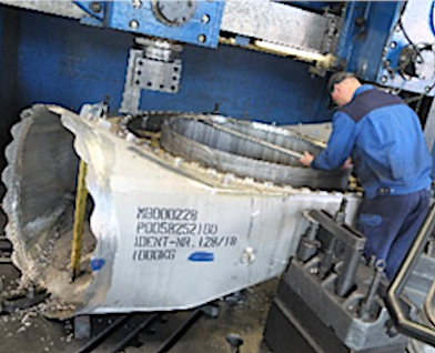 Neukauf der größten Karusselldrehmaschine (Ø bis 4.000 mm), 2002