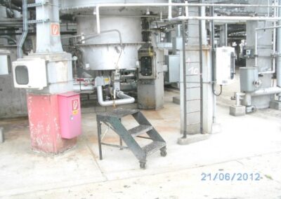 Umbau Bitumen Hot Oil Ofen