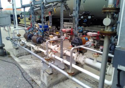 LPG Ver- und Entladung