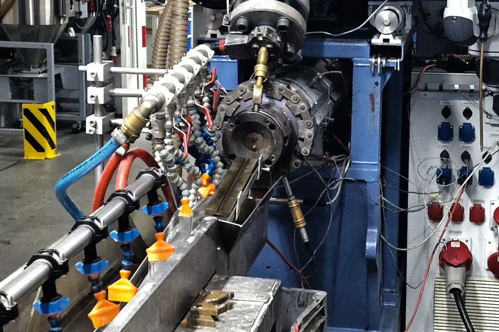 Extruder für Coextrusion in der Dichtungsproduktion