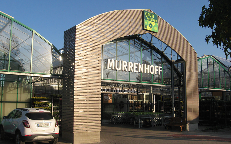 Verkaufsgewächshaus / Gartencenter