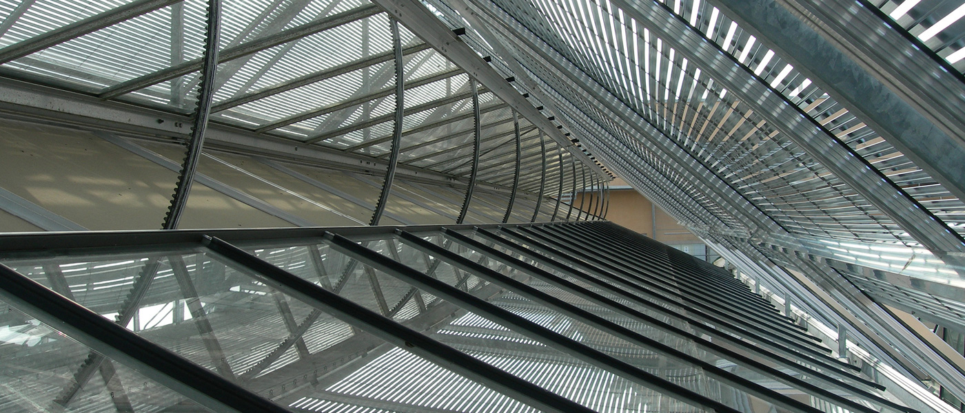 Außenschattierung, aufgeständert