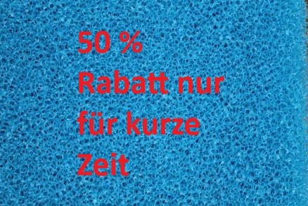 Filter foam cut PPI 10