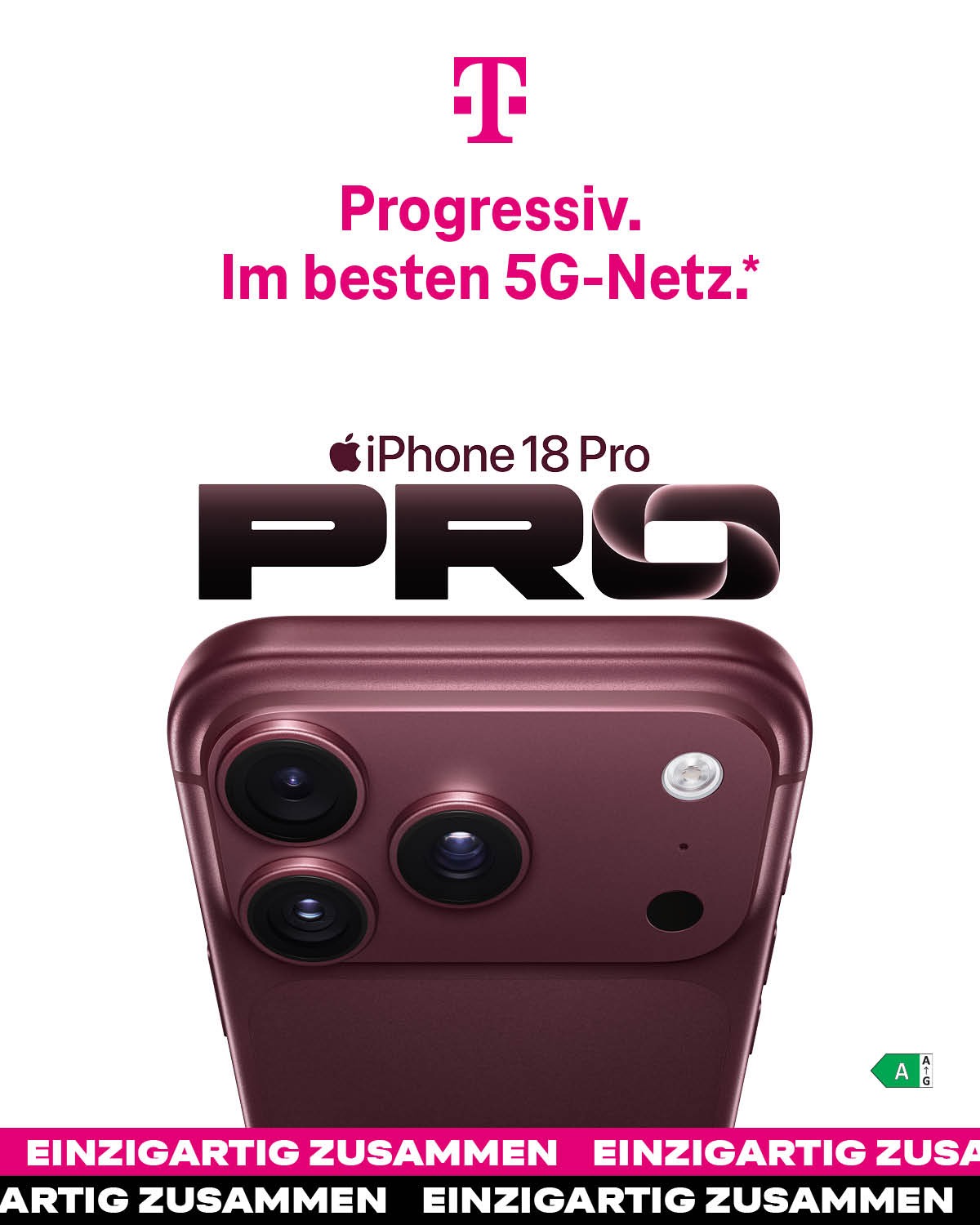 Telekom MagentaMobil L mit Apple iPhone 18 Pro