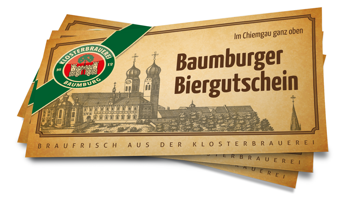 Baumburger beer voucher