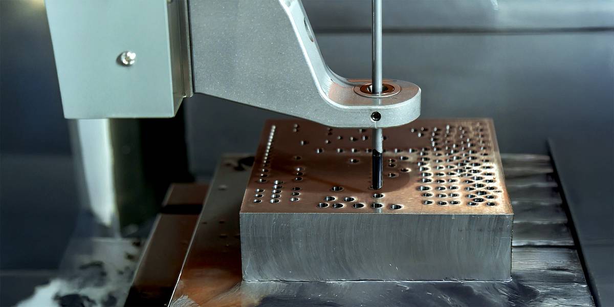 Tiefgebohrtes Werkstück