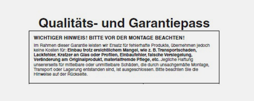 Service: Aufmaß und Montage