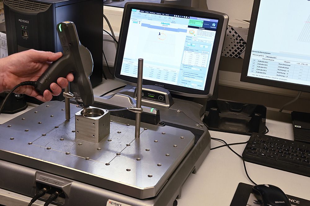 Qualitätssicherung mit 3D-Messtechnik