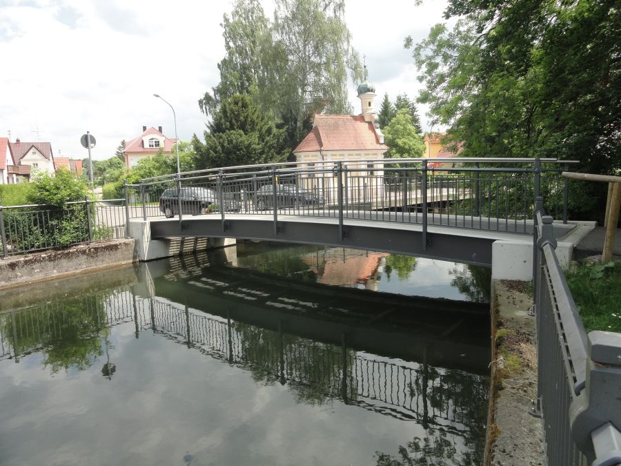 Fuß- und Radwegbrücke (Uhlandsteg)