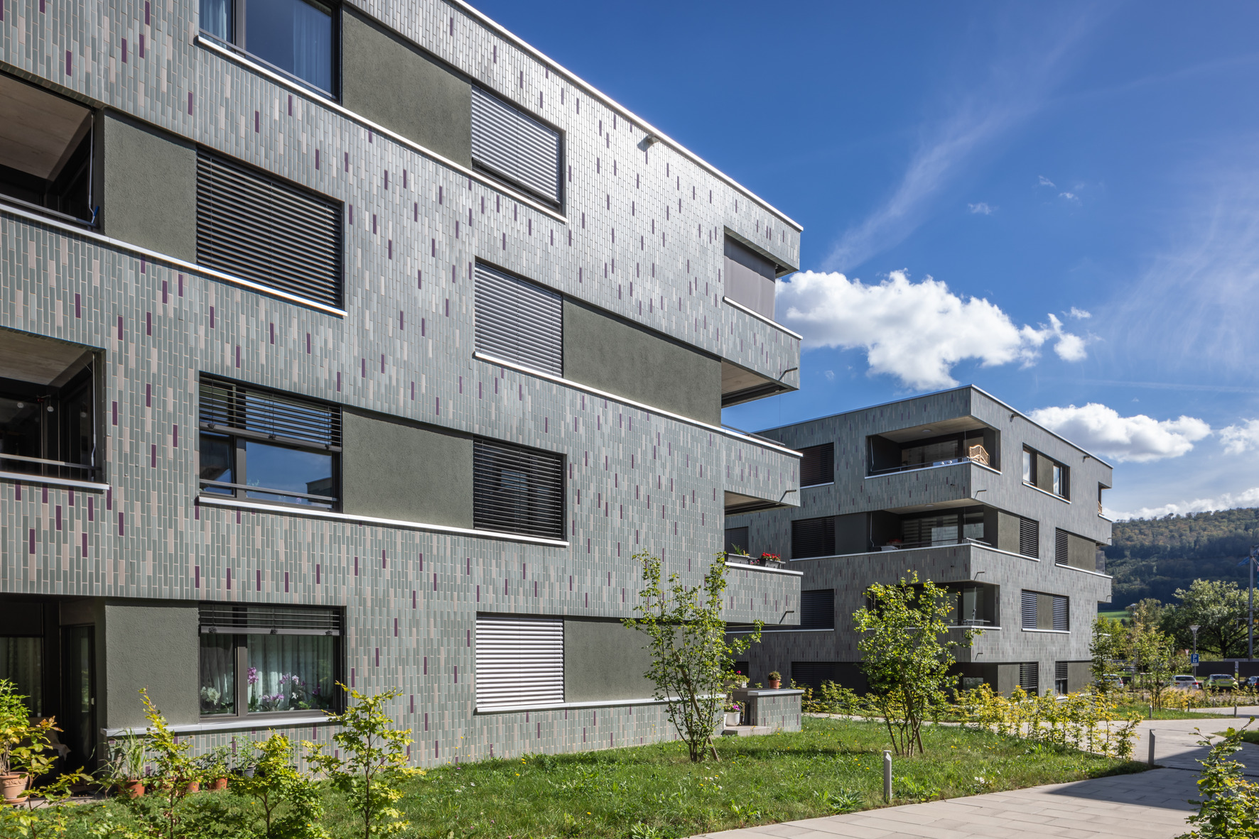 Fassade Mehrfamilienhaus