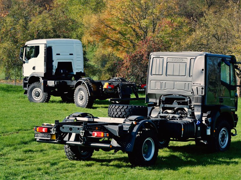 Expeditionsmobil mit Wohnkabine