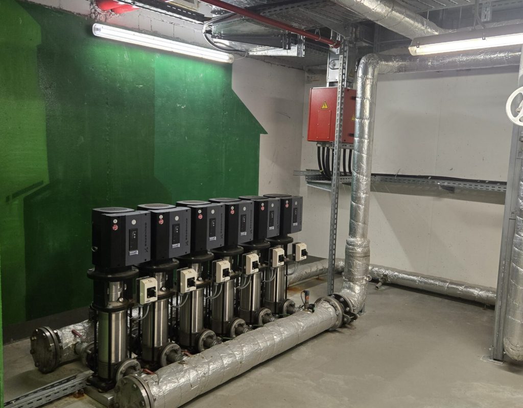 Druckerhöhungsanlage Trinkwasserversorgung