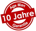 10 Jahre Garantie auf den AgeMan Premium