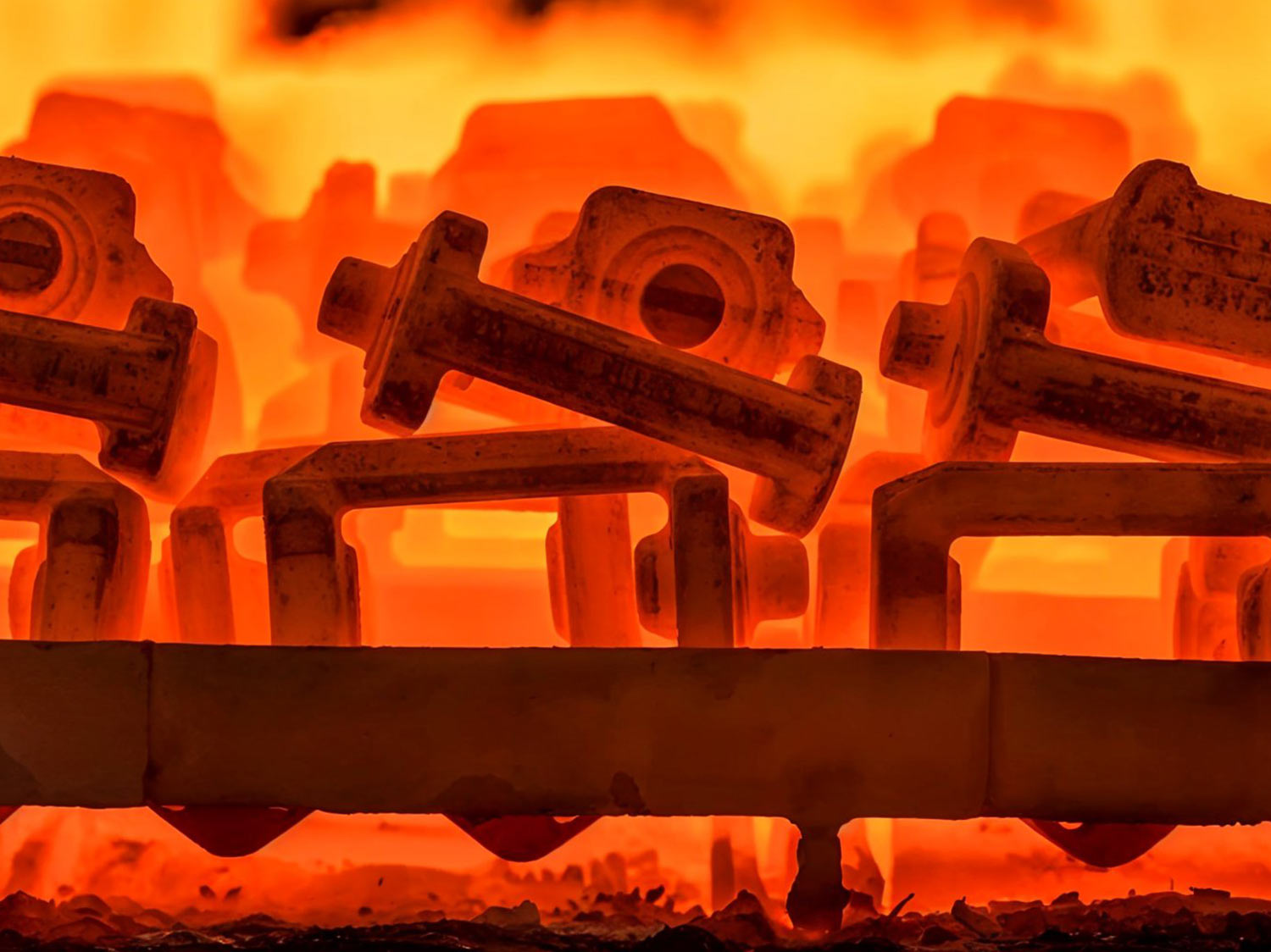 Gesenkschmiedeteile in der industriellen Schmiedetechnik