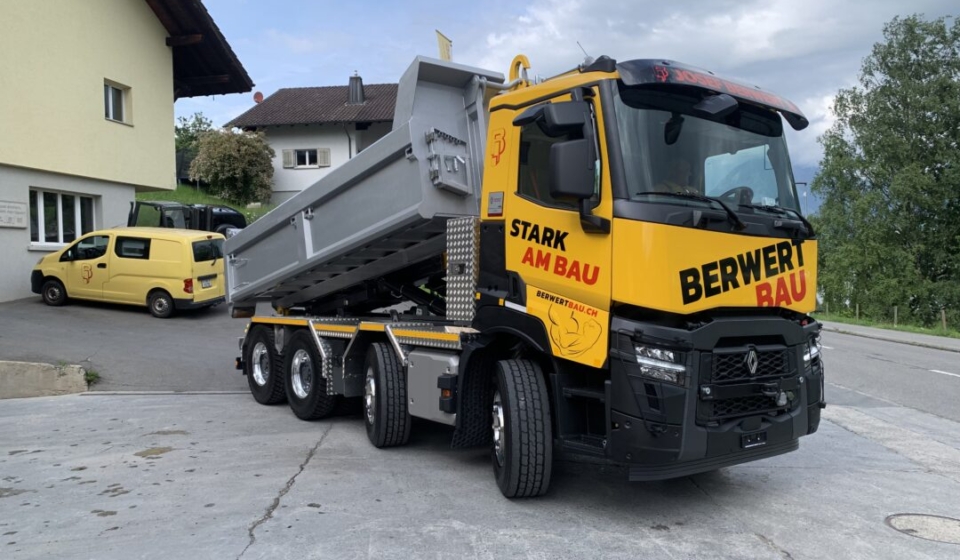 LKW mit Kran