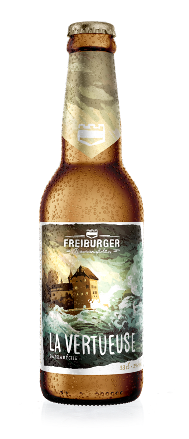 La Vertueuse – Blondes Bier mit CBD und Haferflocken
