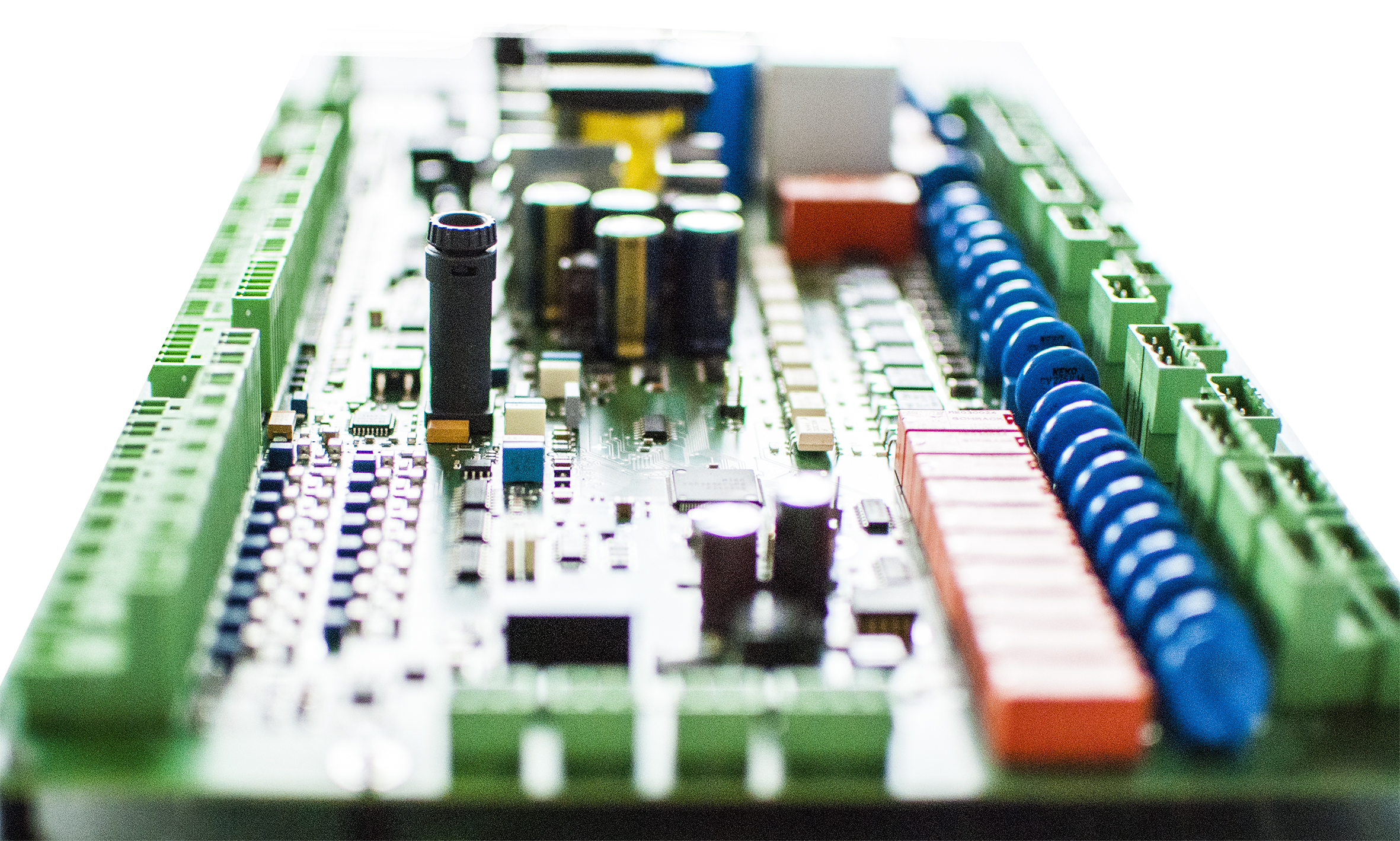 Assembled printed circuit board