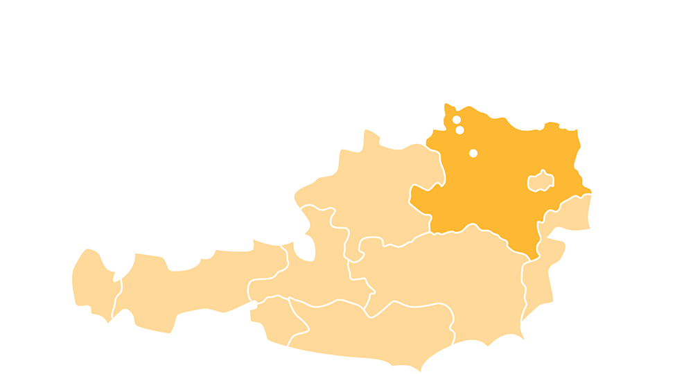 Standorte im Waldviertel