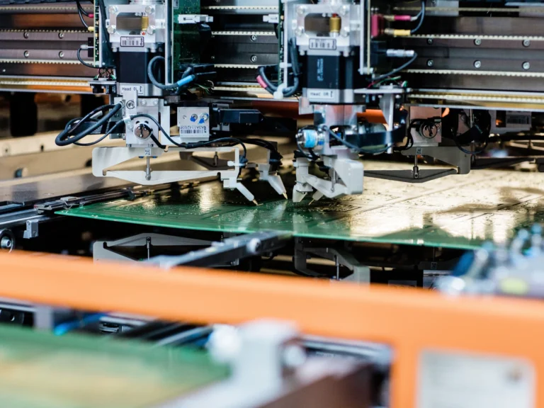 Fingertester in der Produktion