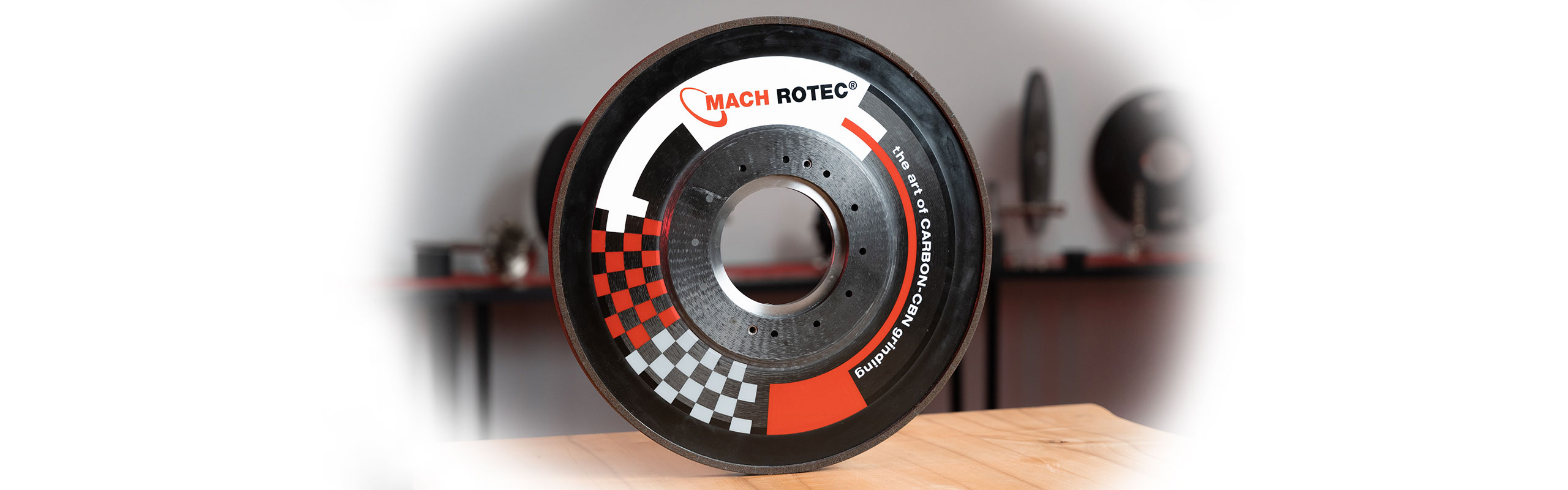 MACH WHEEL CBN-Schleifscheibe (Carbon-Trägerkörper)