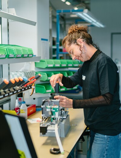 Montierte mechanische Baugruppe