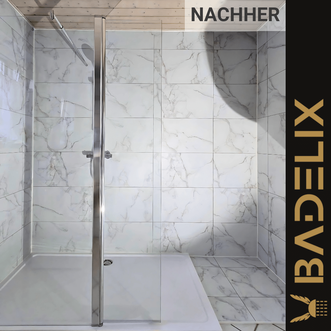 Barrierearme Dusche (Nachher)