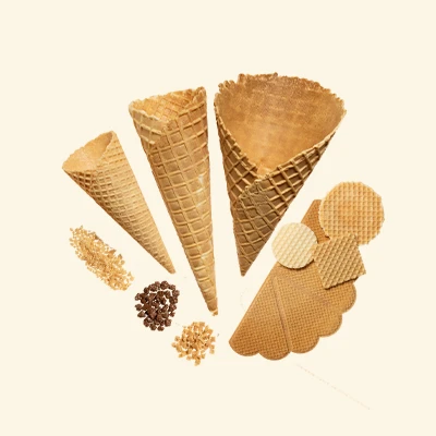 Waffelprodukte für den Fachhandel