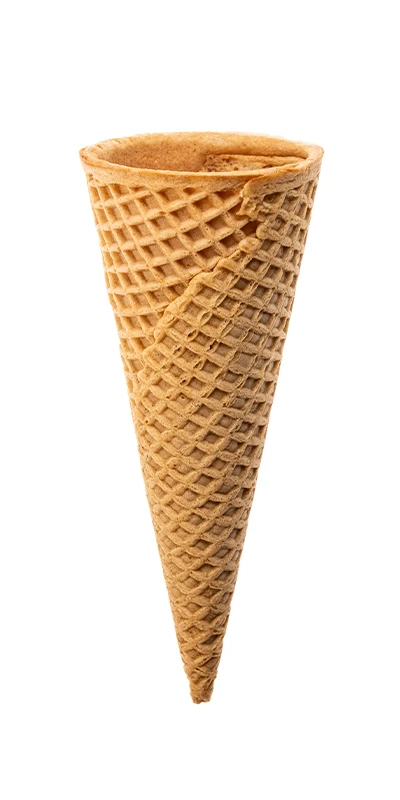 Gerollte Zuckerwaffel, klassisch