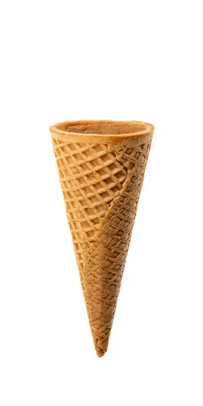 Gerollte Zuckerwaffel 110 mm (110x46 mm)