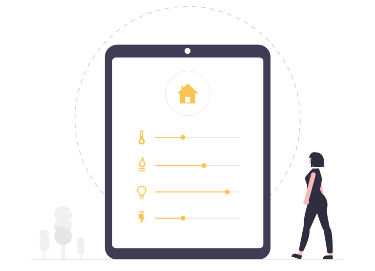 Smart-Home-Integration der Energiedaten