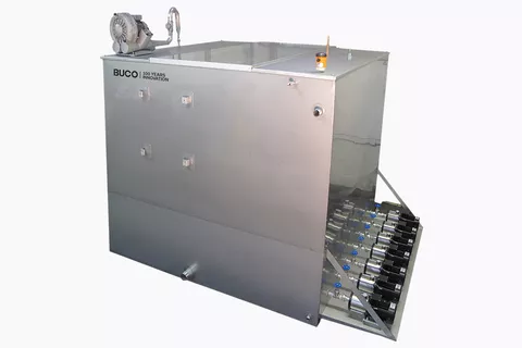 Ice Bank mit sieben Pumpen (510 kWh)