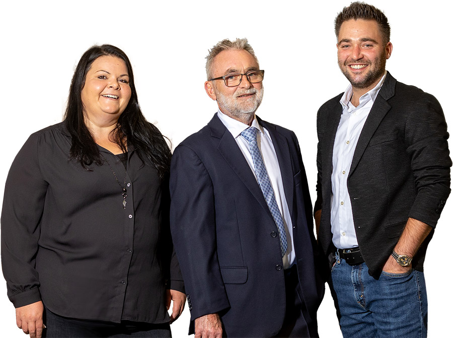 Geschäftsführung Kathrin, Gunther und Steffen Ulbricht