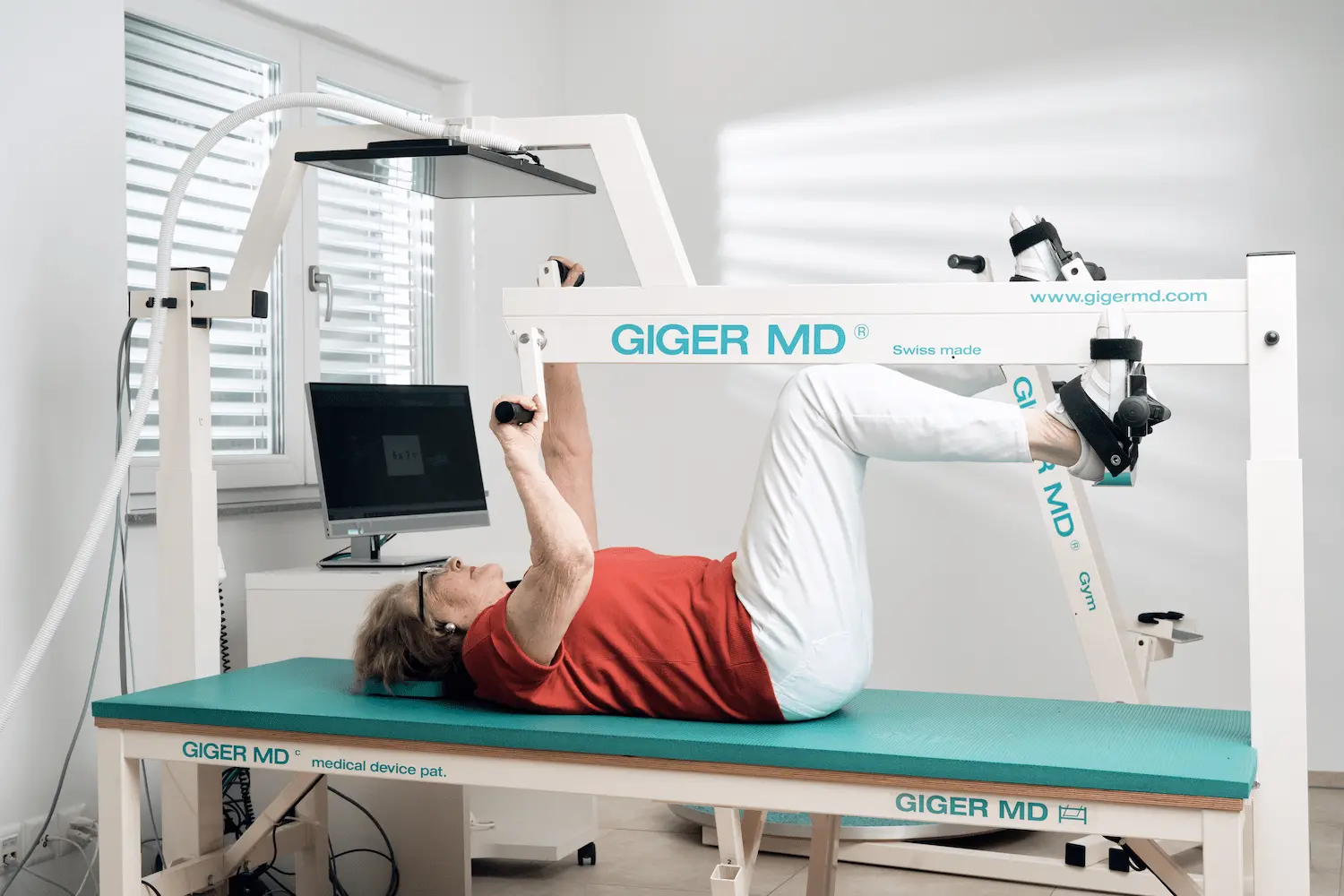 Selbstständiges Training auf dem GIGER MD Gym