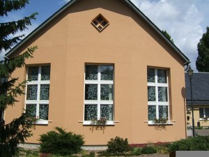 Objekt Glaswand Lernwerkstatt Kronach