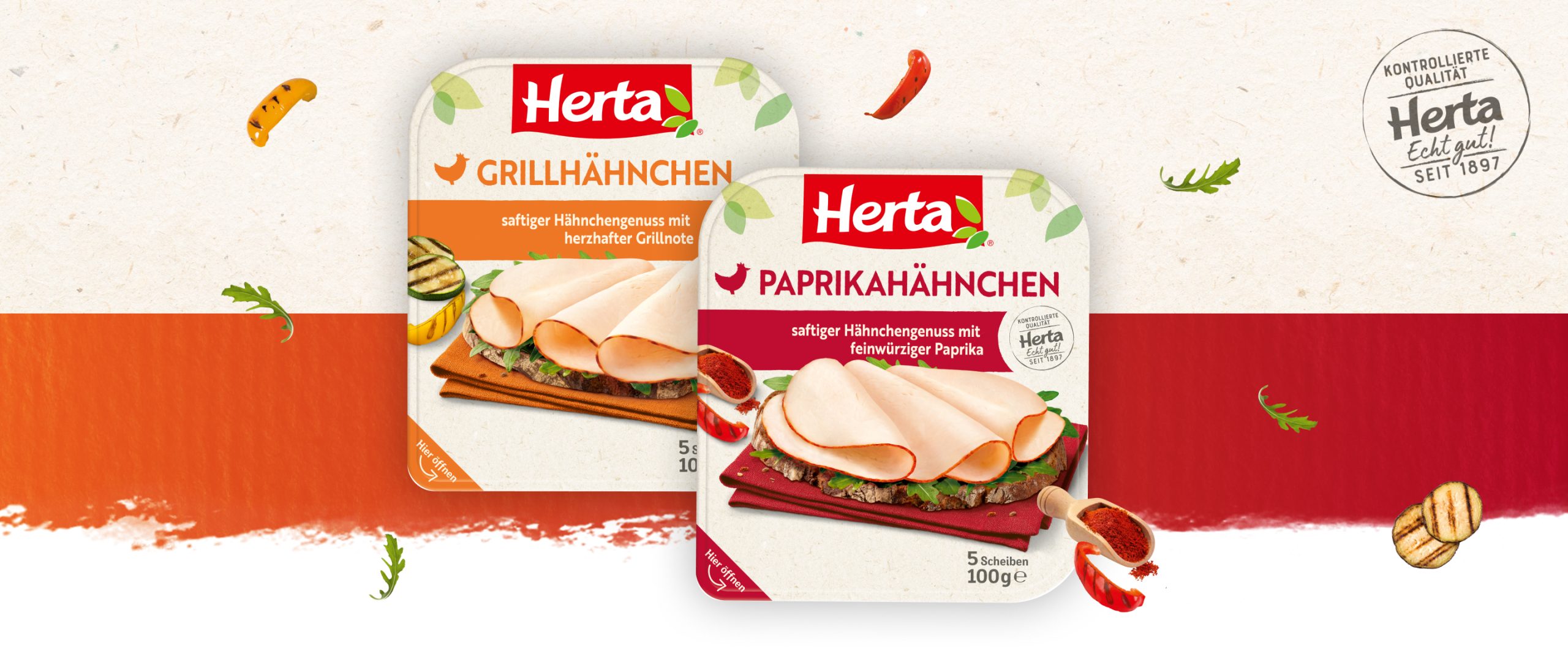 Neue Hähnchenprodukte: Grillhähnchen und Paprikahähnchen