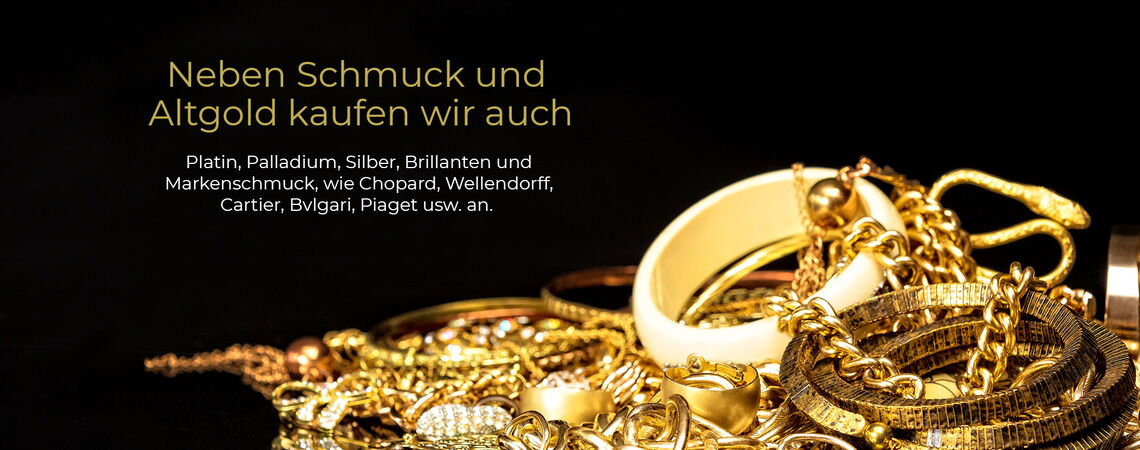 Schmuck und Altgold