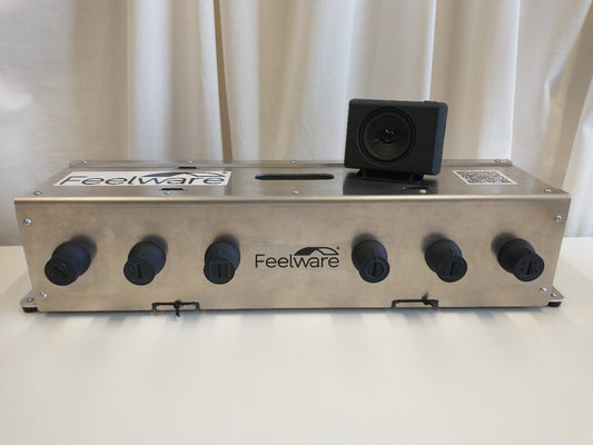 DualDemokit für Elektroherd mit sechs Herdknöpfen und AudioBox