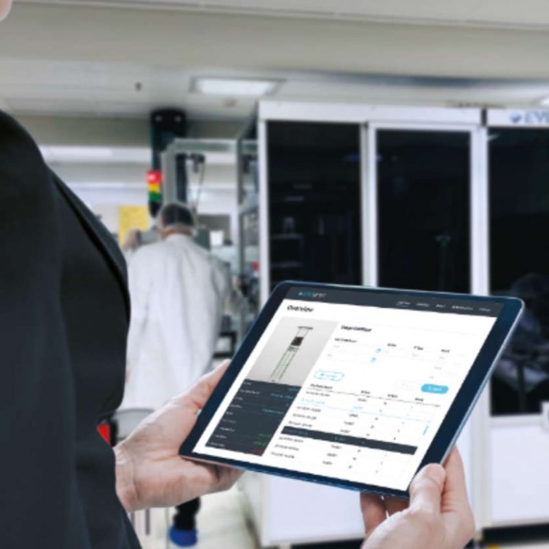 Pharma-Inspektionssystem mit EyeSpec Platform