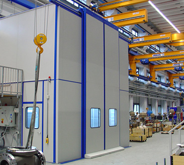 Individuelle Lösung für industriellen Schallschutz