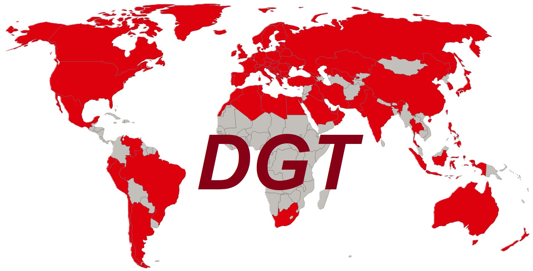Weltweite Präsenz der DGT-Anlagen