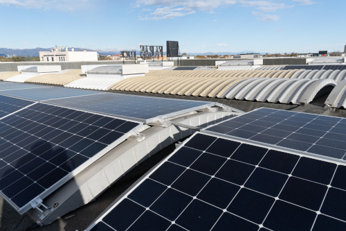 Photovoltaikanlage am Standort Brugherio