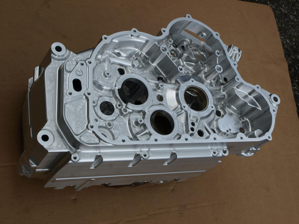 Motor-/Getriebegehäuse V2-Motorradmotor