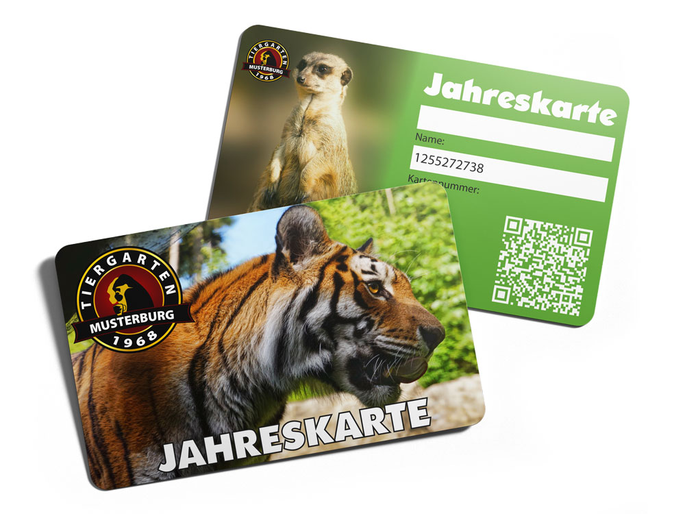 Plastikkarten (Kreditkartenqualität)