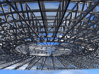 Track cycling hall – sports construction
